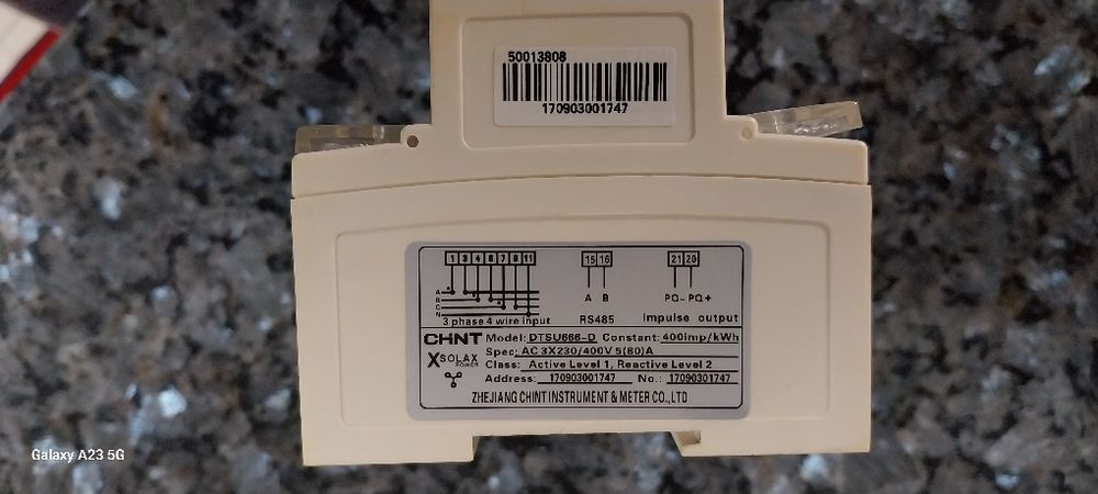 Medidor de energia CHINT - DTSU666-D