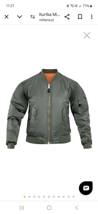 Kurtka Mil-Tec MA-1 Flyers Basic - Olive