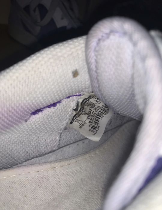 Nike Son Off Force Gs - tons de roxo