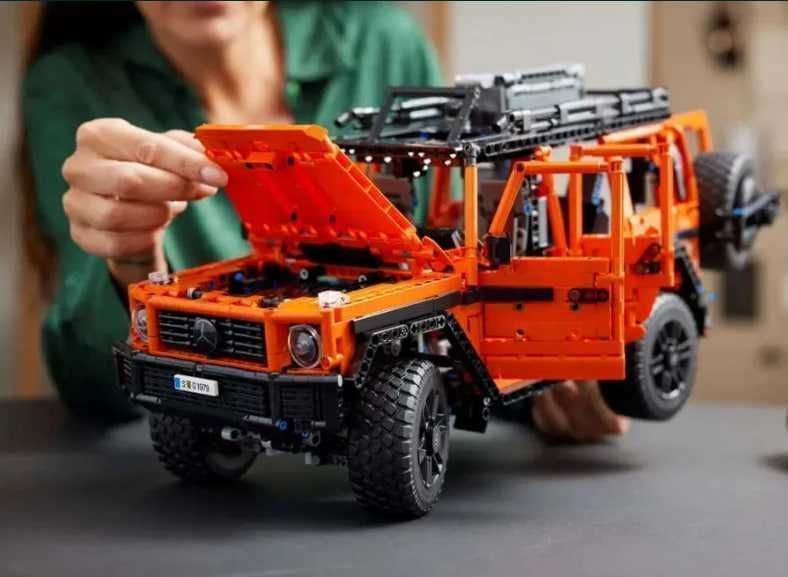 ‼️КОЛЬОРОВА КОРОБКА‼️Mercedes G-500 2891 Конструктор як Лего(Код 1025)
