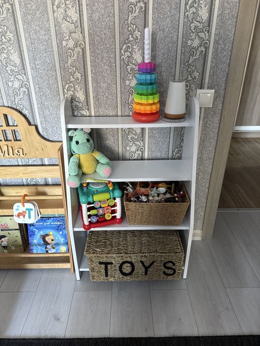 Стелаж (іграшки, комора, гардероб)