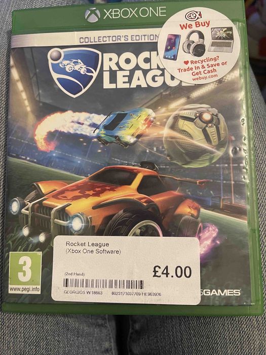 Диск Rocket League на Xbox one