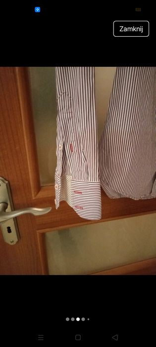 Koszula męska w paski