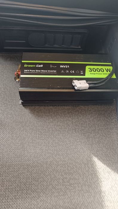 Vendo inversor corrente green cell 24v 3000w super poder 6000w . Semi novo