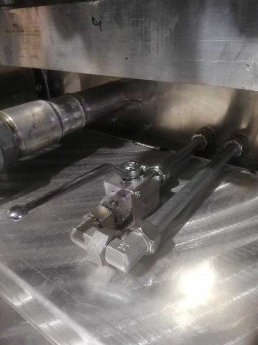 Кран шаровый 3/4" блочный с отверствиями для креплепния