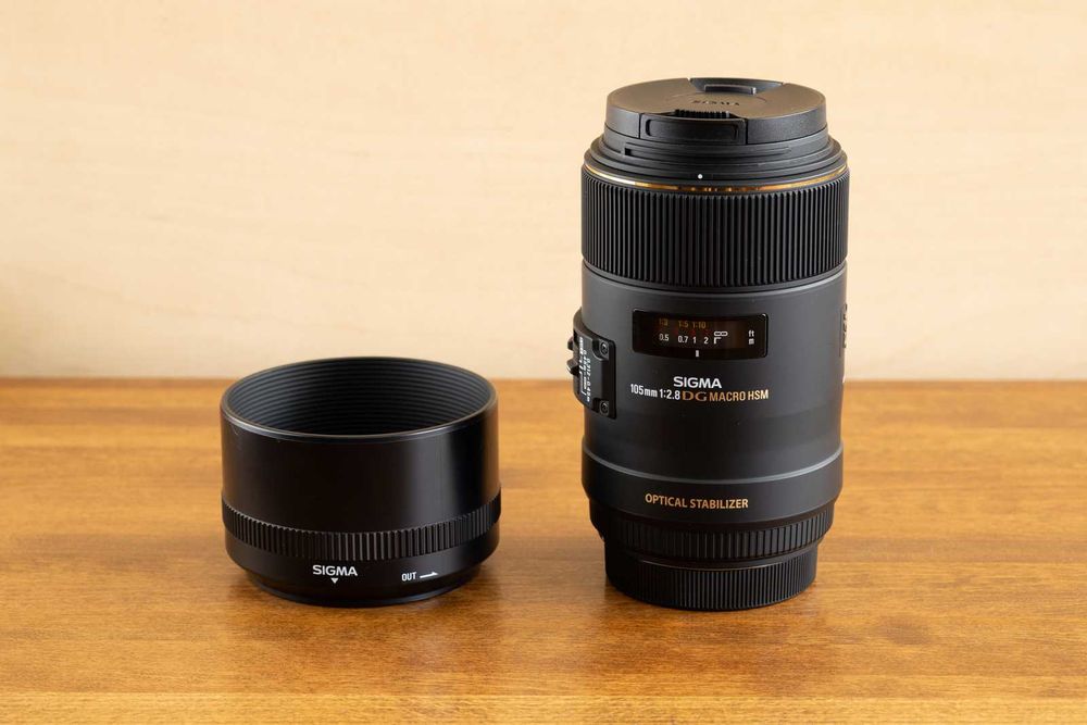 Sigma 105mm f/2.8 EX DG HSM Macro OS – Canon EF