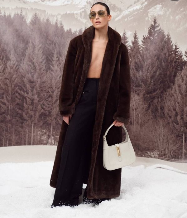 шуба із еко-хутра