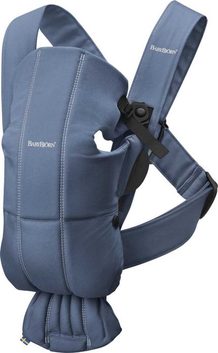 Baby Bjorn - Marsupio - Mini porta-bebês Azul índigo