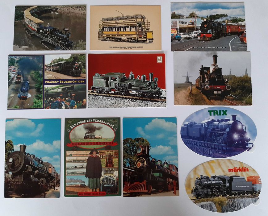 Lote de Postais de Comboios / Locomotivas