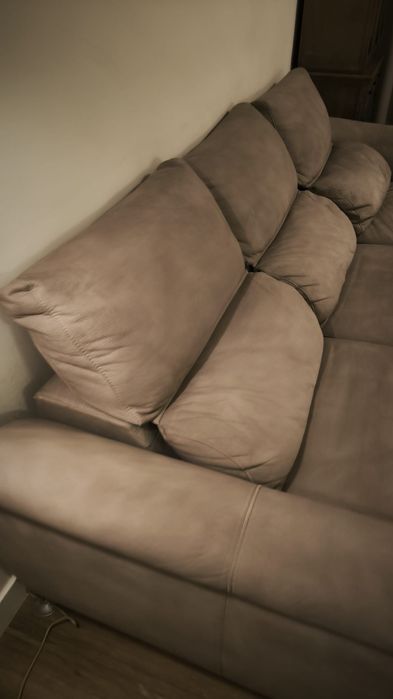 Sofá 3 lugares c/ chaise longue (2 lugares extensíveis)