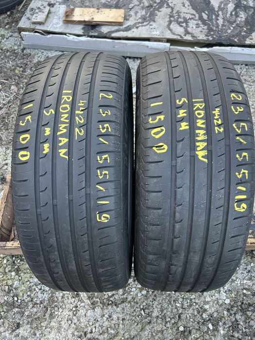 Шини літні 235/55r19 пара 4 ми.