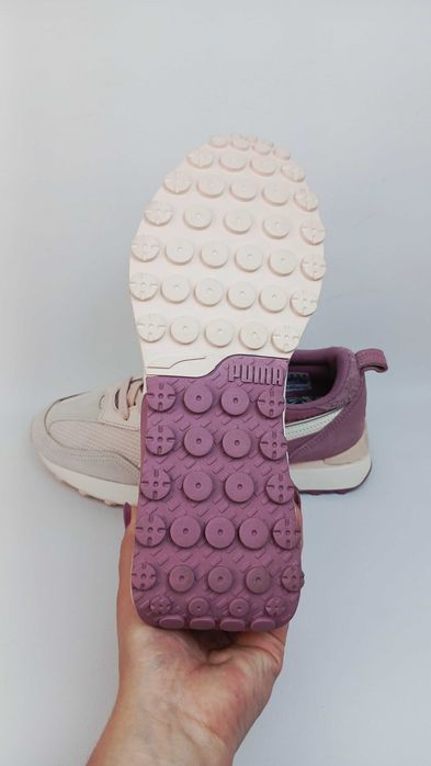 Оригінальні кросівки кроссовки puma-rider fv block 'rose quartz pale grape' 43р