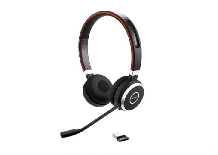 Słuchawki bezprzewodowe Jabra z mikrofonem etui EVOLVE 65 MS + kabel