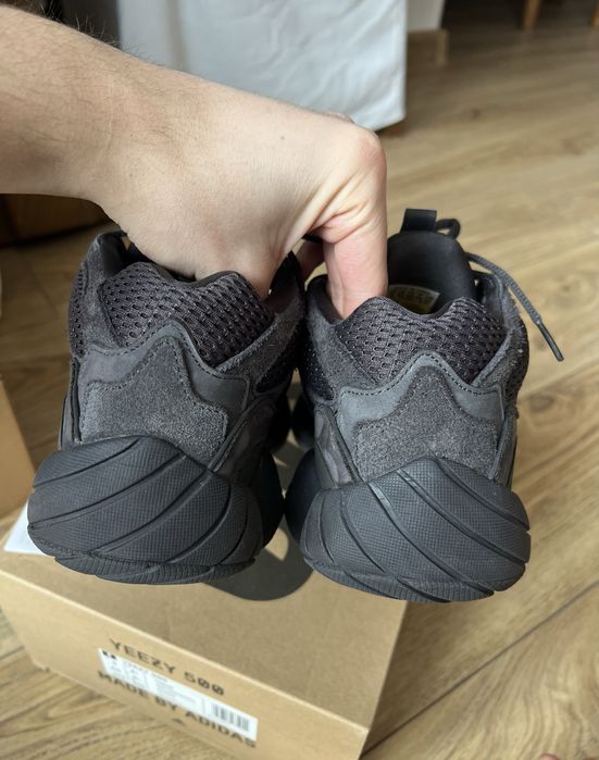 Adidas Yeezy 500 Utility Black czarne sneakersy buty niskie 42 2/3