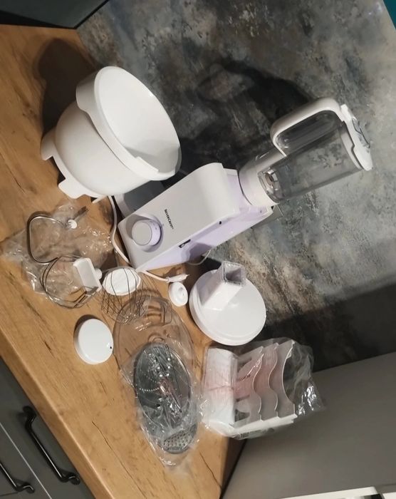 Robot kuchenny SILVERCREST 7w1, kompletny zestaw wszystkich akcesoriów