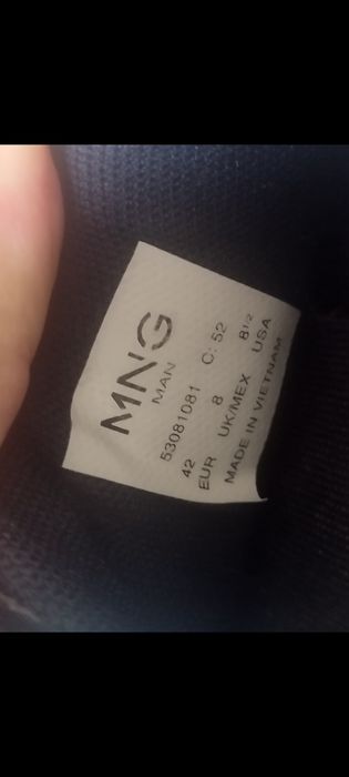 Tenis Mango n42 azuis