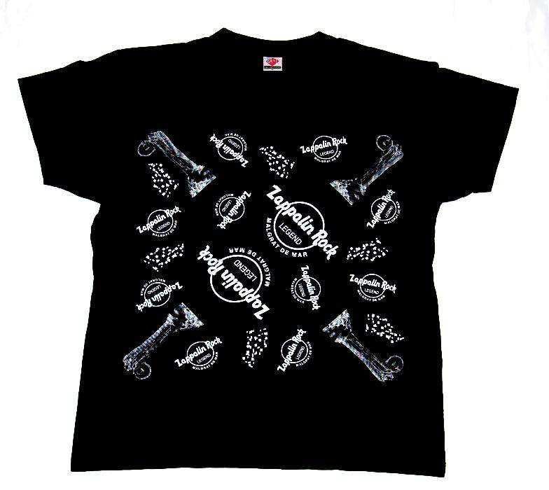 Led zeppelin Hard Rock Cafe Malgrat de Mar Barcelona koszulka t-shirt