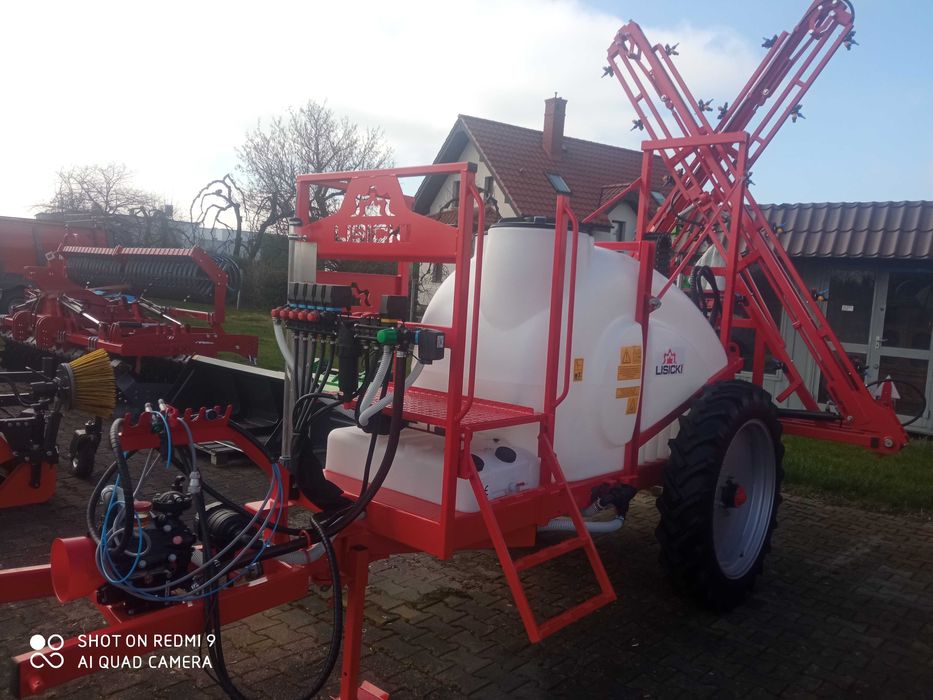 OPRYSKIWACZ Ciągany 1500L/15M Hydrauliczny P224 OKAZJA