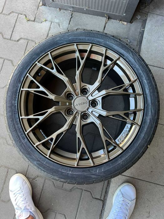 Felgi ARCEO 18” 5x112+opony Nokian 245/40 R18 komplet Mercedes Audi VW