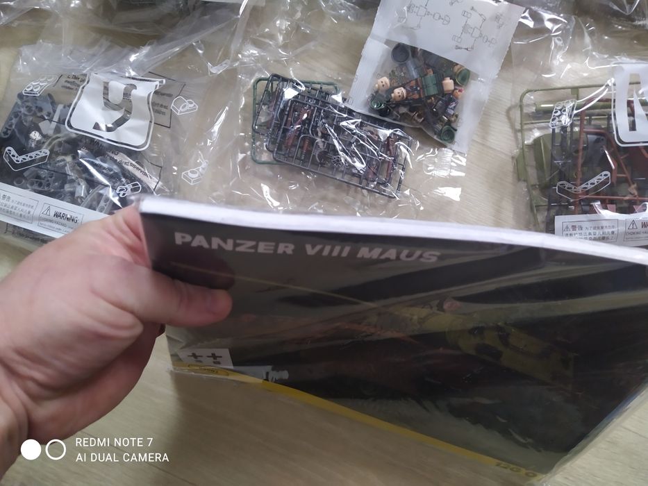 Лего PANZER VIII MAUS 3339 деталей