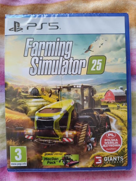 Farming Simulator 25 PS5 PlayStation 5 Nowa w folii