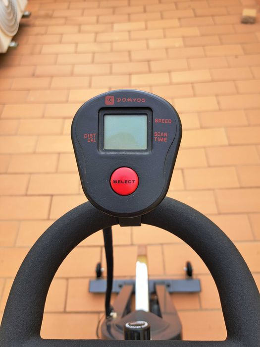 bicicleta estática indoor domyos