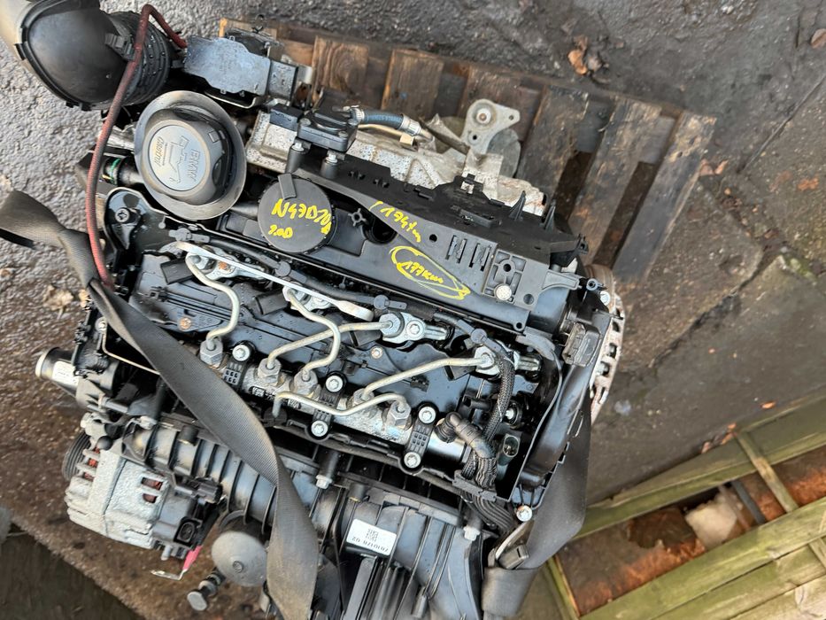 silnik n47d20a 2.0d bmw e90 e87 e60 177km kompletny 174 tys