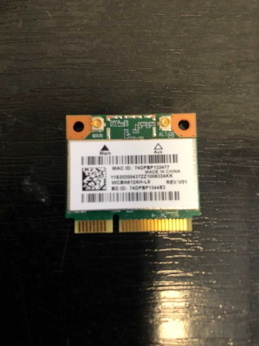 Wi-Fi + Bluetooth модуль WCBN612AH-L6 (Mini PCI-E)