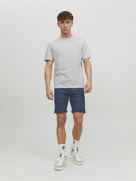 Męskie Szorty JACK&JONES Jpstrick Jjicon AMA Sn S Granatowy