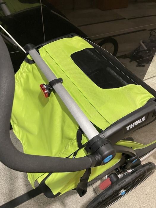 Przyczepka Thule cab 2 xxl jak nowa doposażona