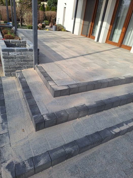 Brukarstwo układanie kostki brukowej