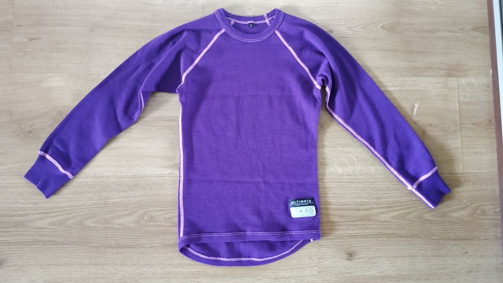 Rozmiar 116 Bluzka wełniana merino z poliestrem Ultimate Sportswear