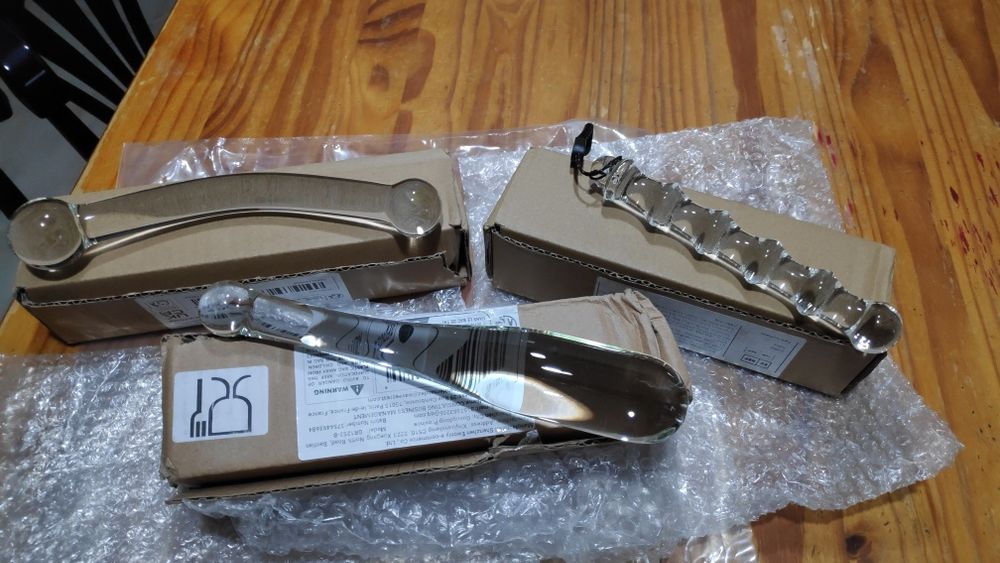 Conjunto de 3 objetos para massagem