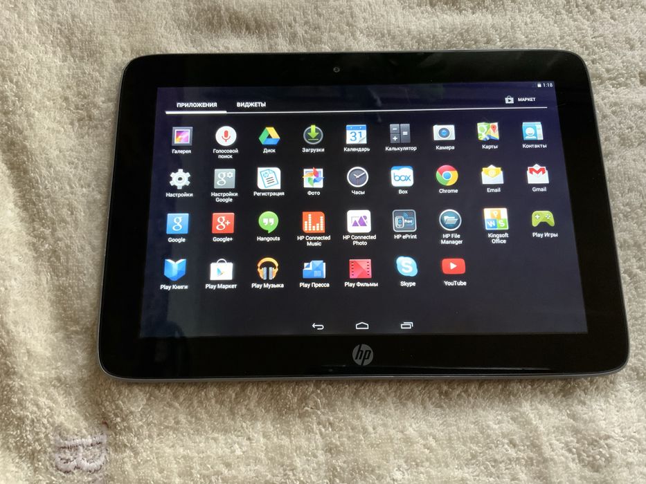 Планшет HP Slate 10 HD. Звонящий. Память 16GB. В идеале !