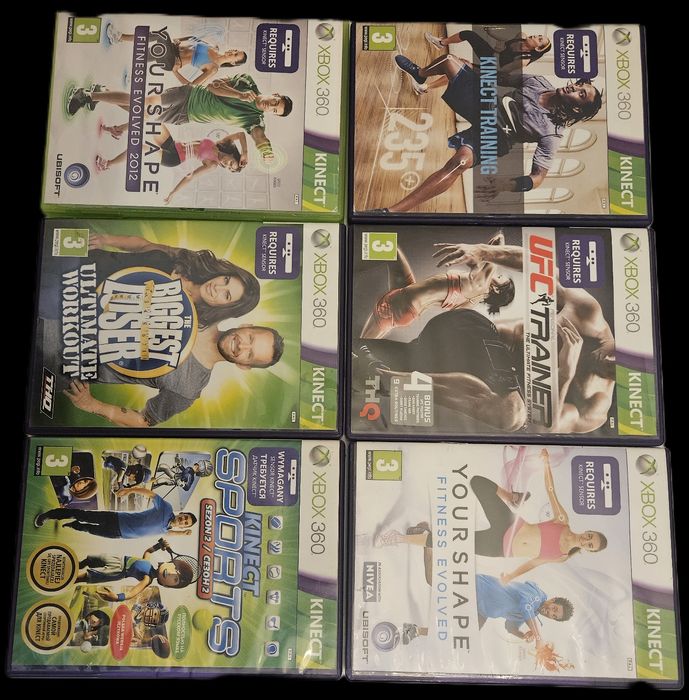 6 Gier Sportowych Xbox 360