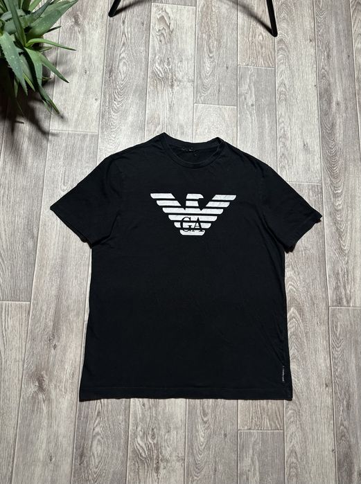 Футболка Emporio Armani Eagle Logo Black Tee