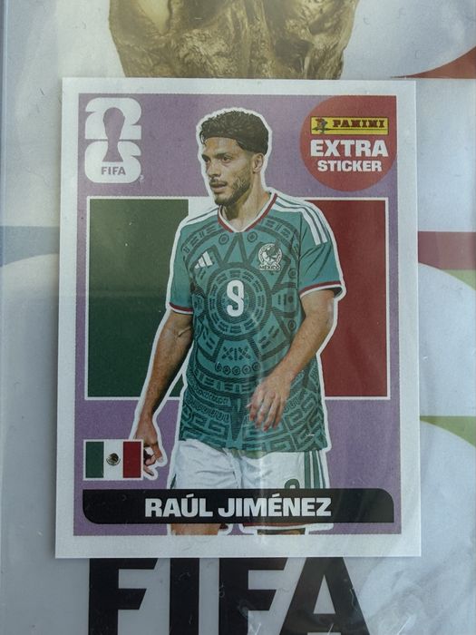 Panini World Cup 2026 Extra Sticker - Doku, Valverde, Pulisic, Davies, Son, Jimenez