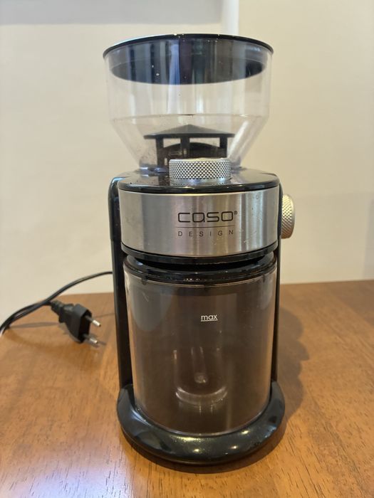 Moinho de café CASO Design Barista Crema — com caixa