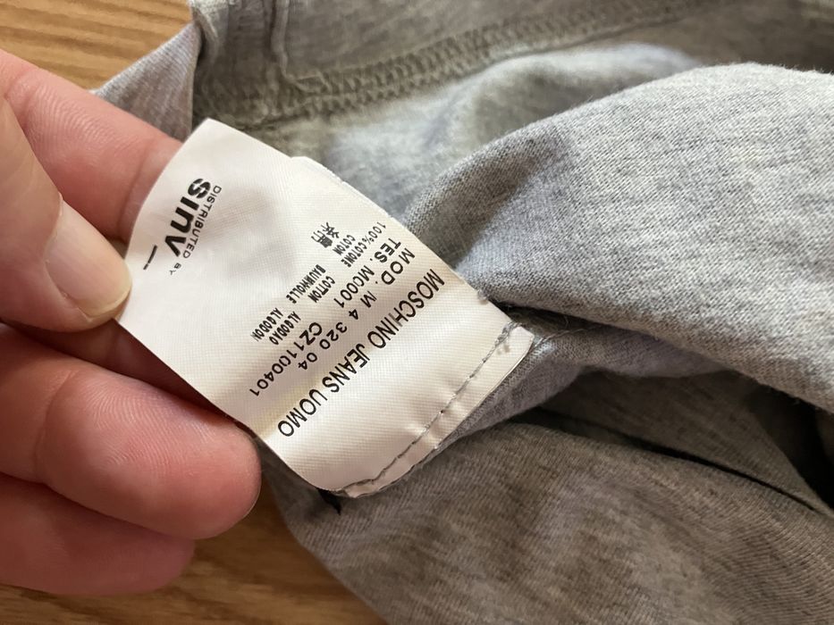 Longsleeve MOSCHINO rozm. M 100% orginal