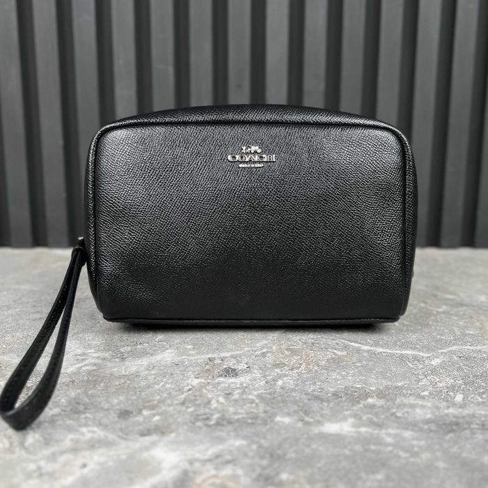 Coach Барсетка клатч косметичка шкіра оригінал