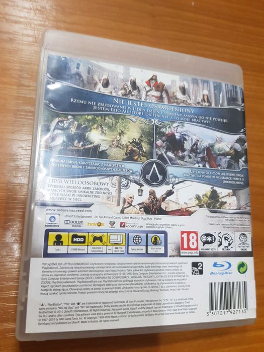 Assassin's Creed Brotherhood PS3 Sklep Iława