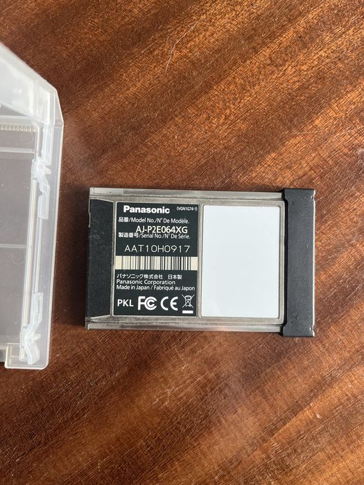 Karta pamięci Panasonic P2 64gb E series
