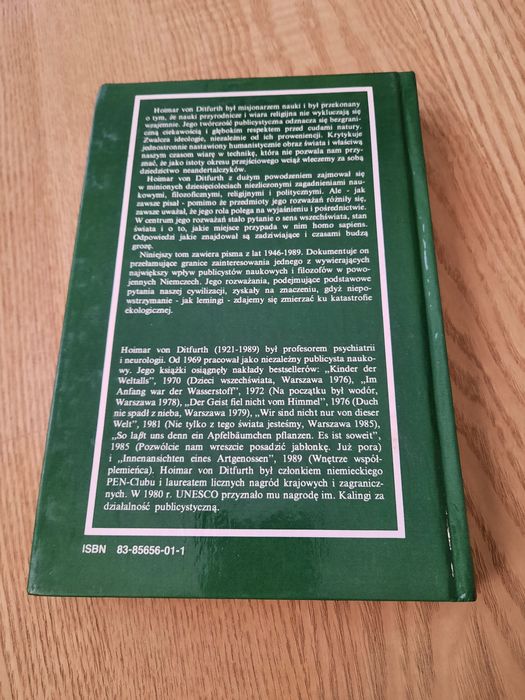 Dziedzictwo człowieka z Neandertalu. Hoimar von Ditfurth
