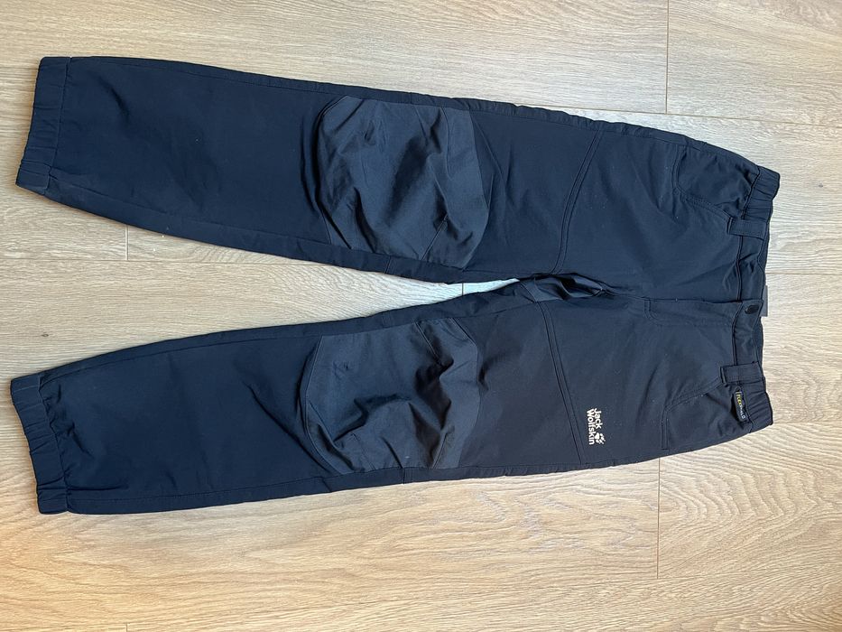Spodnie ocieplane, outdoorowe r. 140 Jack Wolfskin