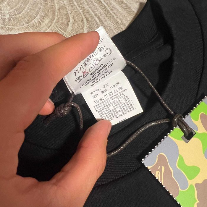 Bape koszulka czarna