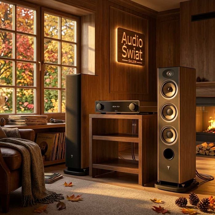 Kolumny Focal Aria Evo X N2 Wzmacniacz Arcam a15+ Zestaw Stereo Nowy Gwarancja
