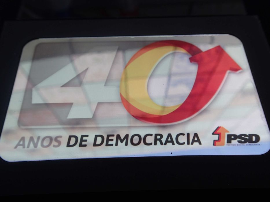 Placa comemorativa do PSD