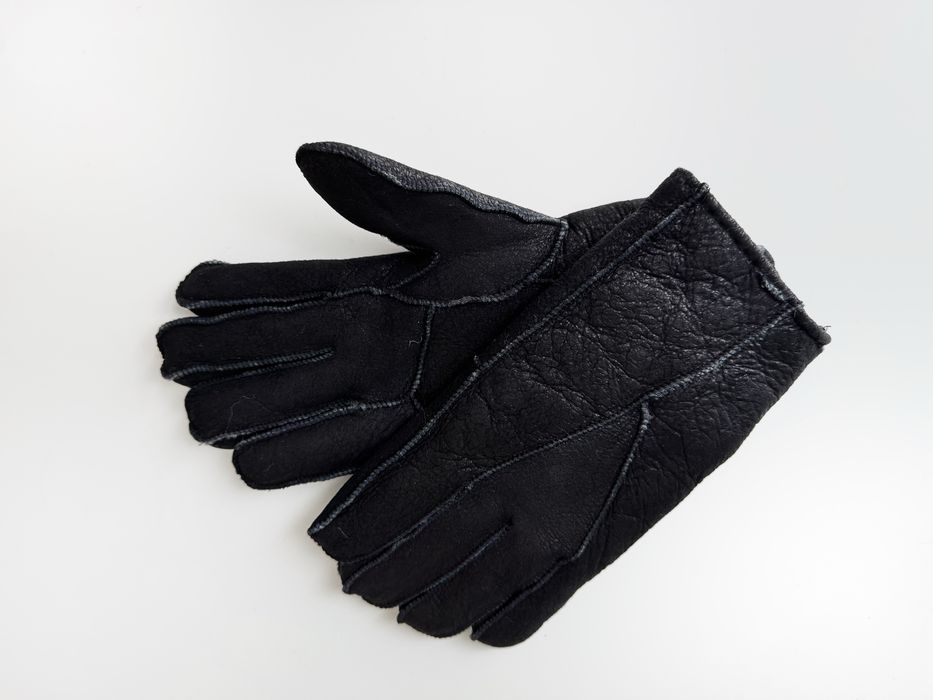 Рукавиці, перчатки  зимові, шкіряні овчина   L 10 , M 9, чоловічі нові