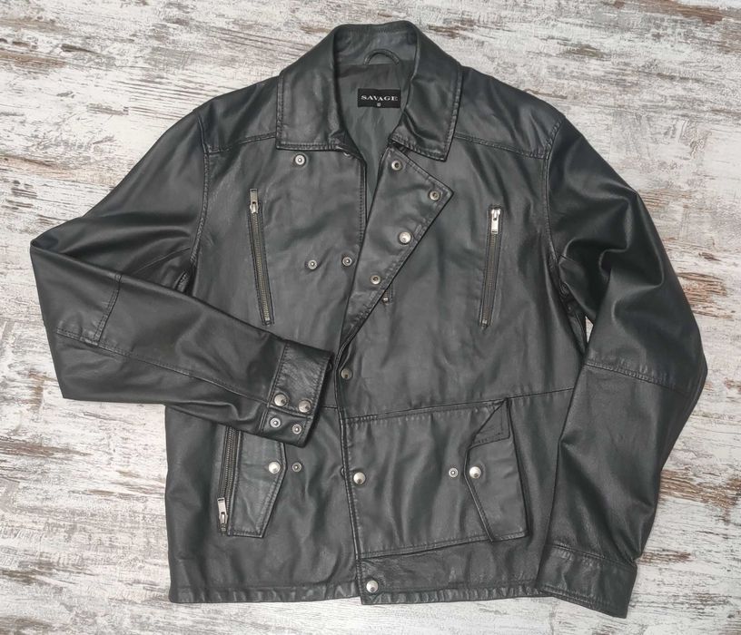 Шкіряна косуха SAVAGE