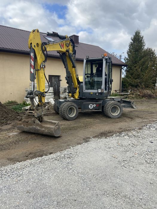 Koparka usługi Wacker ew65